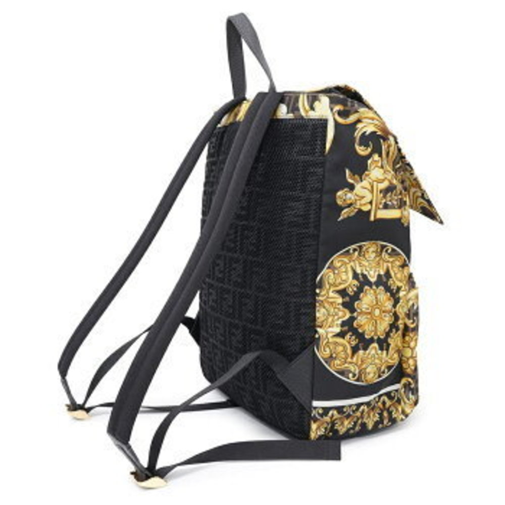 Fendi Backpack Versace Black Bag - image 2